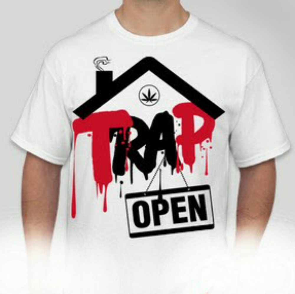 "TRAP OPEN" TEES (BY FORWARDFOREVER)